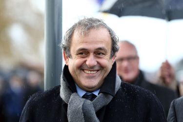 Michel Platini en décembre 2014 en Belgique. 
