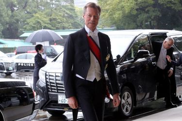 Le grand-duc Henri de Luxembourg à Tokyo, le 22 octobre 2019
