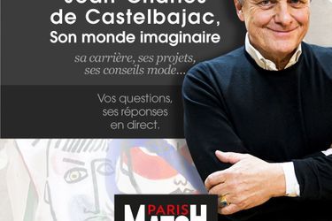 Dialoguez en direct avec Jean-Charles de Castelbajac - Live Chat 