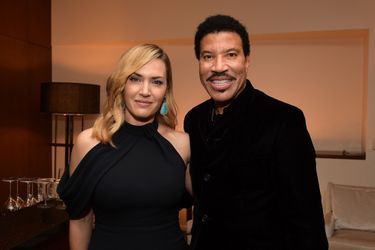 Kate Winslet et Lionel Richie à la soirée des SAG- AFTRA Foundation's Patron of the Artists Awards à Los Angeles, le 9 novembre 2017.