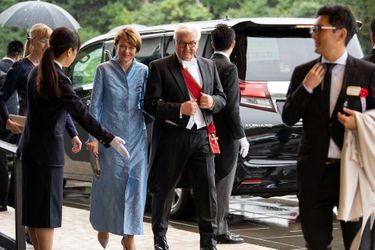 Le président de la République fédérale d&#039;Allemagne Frank-Walter Steinmeier et son épouse Elke Büdenbender