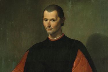 Portrait de Nicolas Machiavel par Santi di Tito.
