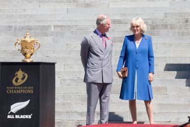 Le prince Charles et Camilla à Wellington, le 5 novembre 2015
