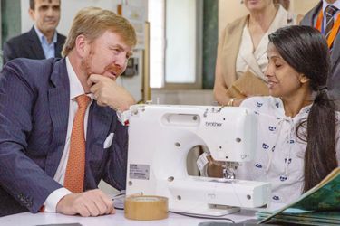 Le roi Willem-Alexander des Pays-Bas à Mumbai, le 16 octobre 2019