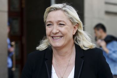 Marine Le Pen à Moscou en mai 2015.
