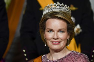La reine des Belges Mathilde à Luxembourg, le 15 octobre 2019