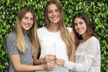 Victoria, Susana et Carolina: les inventeuse le &quot;smart straw&quot;, la paille contre les violeurs. 