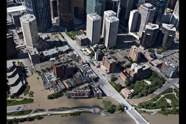 Calgary sous les eaux