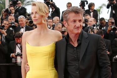Charlize Theron et Sean Penn au Festival de Cannes, le 14 mai dernier.