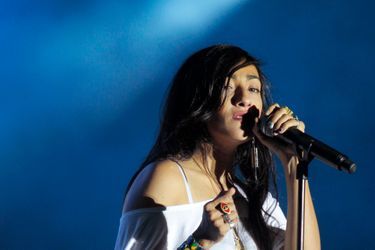 La chanteuse marocaine Hindi Zahra.