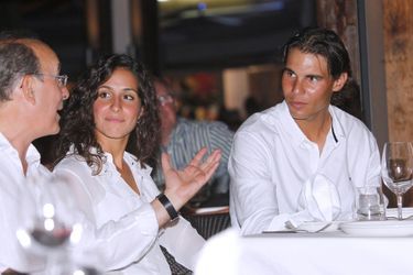 Xisca Perello et Rafael Nadal en août 2012