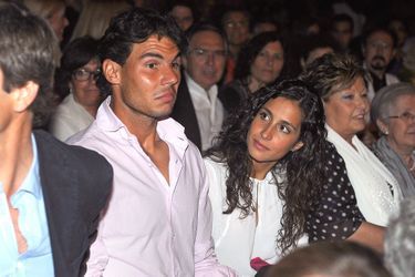 Xisca Perello et Rafael Nadal au concert de Julio Iglesias à Barcelone en juin 2013