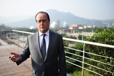 François Hollande à Chongqing