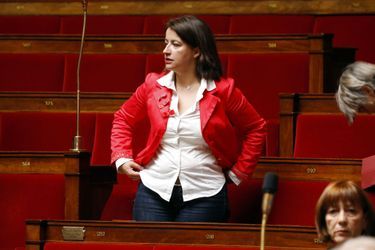 Cécile Duflot à l'Assemblée nationale, le 26 mai.