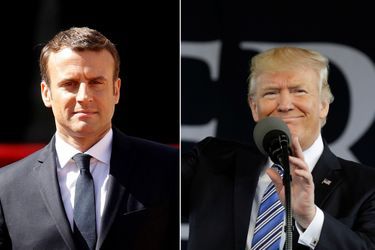 A Bruxelles, Trump et Macron auront un "long déjeuner" le 25 mai à Bruxelles. 