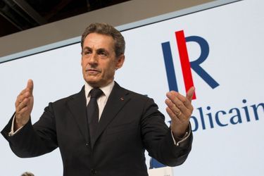 Nicolas Sarkozy lors du congrès des Républicains, samedi dernier.