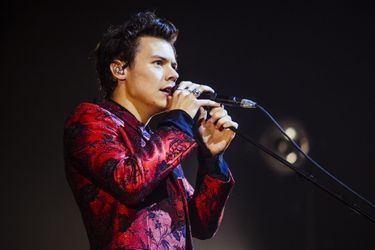 Harry Styles en concert à l'Olympia, le 25 octobre 2017.