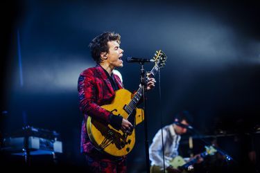 Harry Styles en concert à l'Olympia, le 25 octobre 2017.