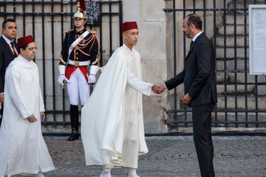 Le roi du Maroc, Mohammed VI, s&#039;est fait représenter par son fils, le prince héritier Moulay El Hassan 