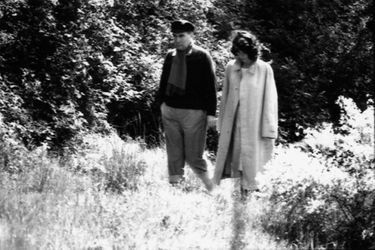 Anne Pingeot et François Mitterrand en 1981. 