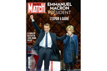 La couverture du numéro 3547 de Paris Match