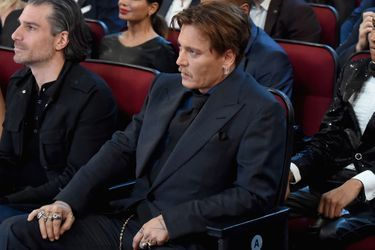 Johnny Depp au People Choice Awards, en janvier 2017.