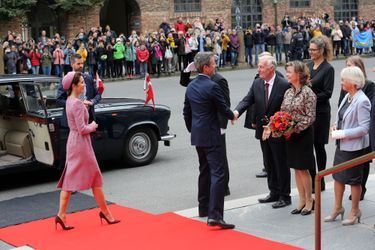 La princesse Mary et le prince Frederik de Danemark à Copenhague, le 1er octobre 2019