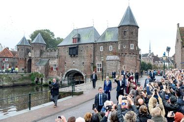 Le roi Willem-Alexander des Pays-Bas et la reine Maxima dans l&#039;Eemland, le 24 octobre 2017