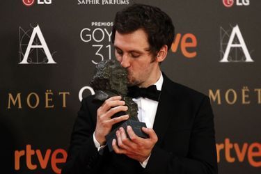 Raul Arevalo a obtenu le Goya du meilleur premier film pour "La Colère d'un homme patient"