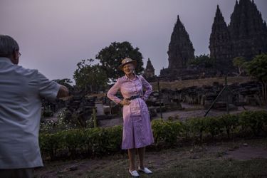 Margrethe et Henrik, tourisme royal à Java 