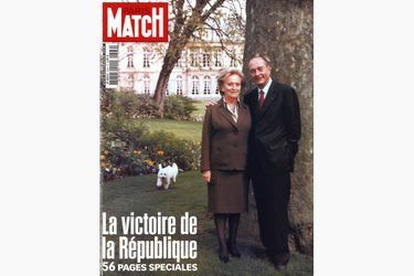 Jacques Chirac en couverture de Paris Match, le 16 mai 2002.