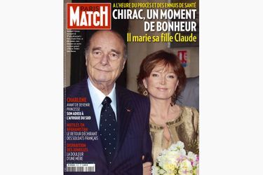 Jacques Chirac en couverture de Paris Match, le 17 février 2011.