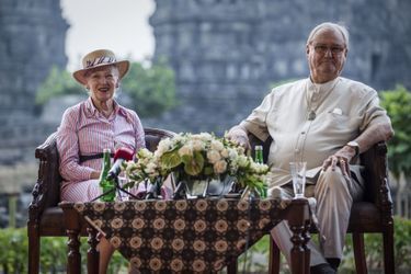 Margrethe et Henrik, tourisme royal à Java 