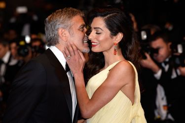 Amal et George Clooney à la première du film «Money Monster» au Festival de Cannes en mai 2016