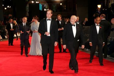 La duchesse de Cambridge Kate avec les princes William et Harry à Londres, le 26 octobre 2015