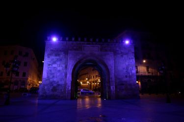 La porte Bab el bhar à Tunis
