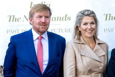 La reine Maxima et le roi Willem-Alexander des Pays-Bas à Amsterdam, le 30 septembre 2019