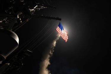Les frappes américaines ont visé la Syrie vendredi. 