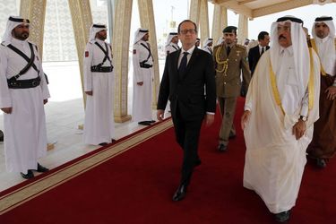 François Hollande était au Qatar pour cette vente historique. 