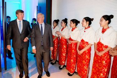 Le roi Willem-Alexander des Pays-Bas à Pékin, le 25 octobre 2015