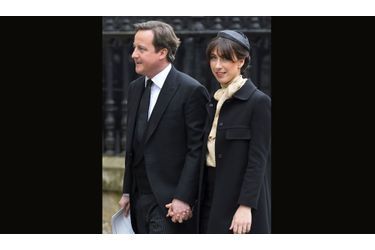 David Cameron et sa femme Samantha