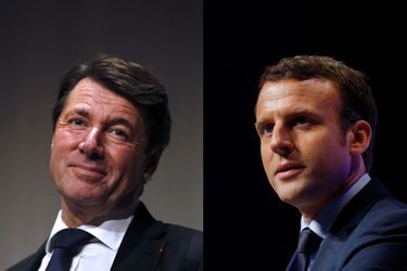 Christian Estrosi et Emmanuel Macron 