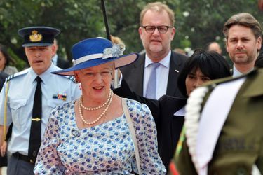 La reine Margrethe II de Danemark à Jakarta, le 23 octobre 2015