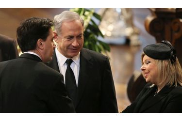 Le Premier ministre israélien, Benjamin Netanyahu et son épouse
