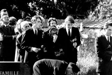 Obsèques de Bourvil, le 25 septembre 1970