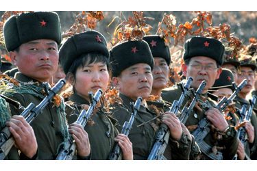 Selon le site spécialisé Global Security, l'armée nord-coréenne compterait un million d'hommes et de femmes.