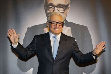 Martin Scorsese reçoit le prix Lumière, à Lyon, le 17 octobre 2015