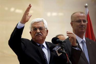 Mahmoud Abbas, le président de l'Autorité palestinienne. 
