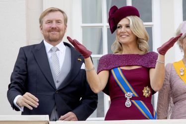 La reine Maxima et le roi Willem-Alexander des Pays-Bas à La Haye, le 17 septembre 2019
