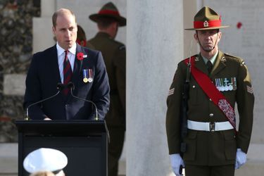 Le prince William au cimetière militaire de Tyne Cot en Belgique, le 12 octobre 2017